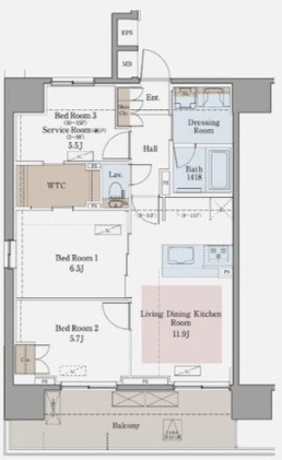 八王子駅 徒歩7分 構造:鉄筋コンクリート造